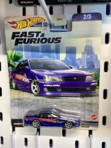 HOTWHEELS PREMIUM FAST AND FURIOUS 1999 NISSAN MAXIMA