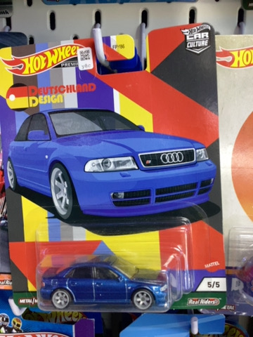 HOTWHEELS PREMIUM DEUTSCHLAND DESIGN AUDI S4 QUATTRO