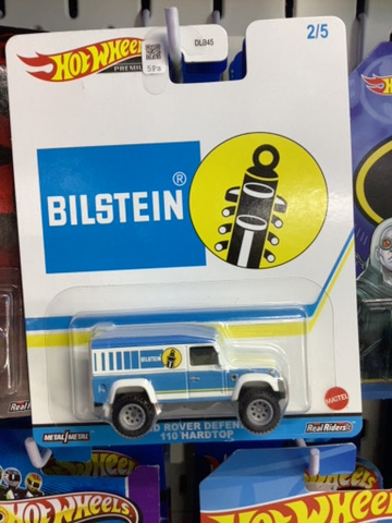 HOTWHEELS PREMIUM BILSTEIN LAND ROVER DEFENDER 110 HARDTOP