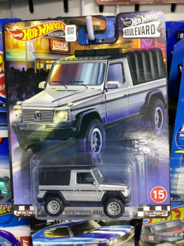 HOTWHEELS PREMIUM BOULEVARD 1991 MERCEDES BENZ G CLASS