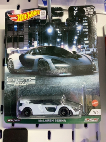 HOTWHEELS PREMIUM CAR CULTURE MCLAREN SENNA