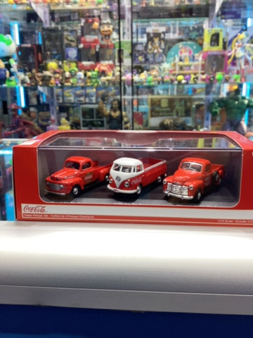 COCA COLA PICK UP SET DE 3