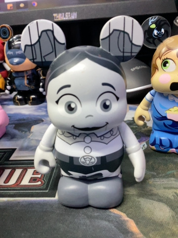 VINYLMATION TOY STORY JESEE BLACK AND WHITE SIN SOMBRERO POR MARIA CLAPSIS