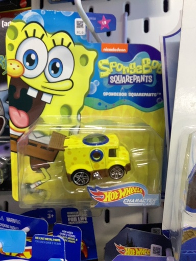 HOTWHEELS CHARACTER CARS SPONGEBOB SQUAREPANTS