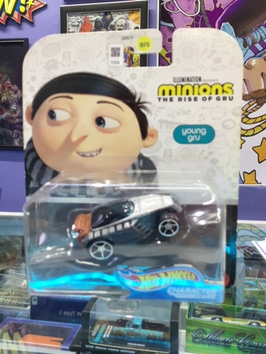 HOTWHEELS CHARACTER CARS MINIONS YOUNG GRU