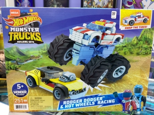 HOTWHEELS MONSTER TRUCK BUILDING SET