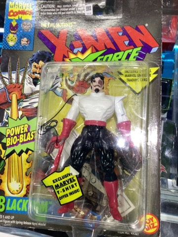 MARVEL TOY BIZ 3.5" XFORCE BLACK TOM