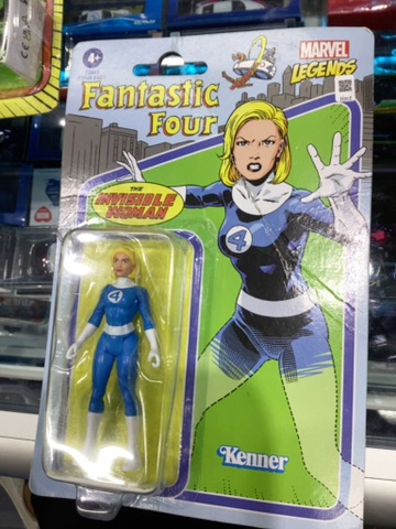 MARVEL KENNER 3.5" INVISIBLE WOMAN