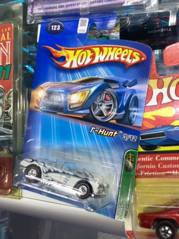 HOTWHEELS T HUNT CORVETTE 1958