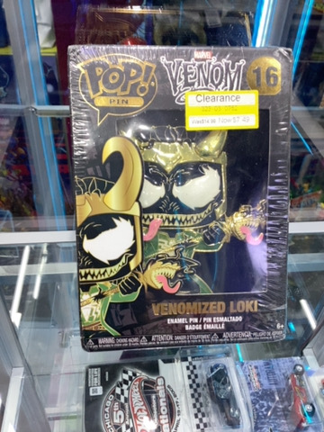 FUNKO POP PIN VENOMIZED LOKI MARVEL