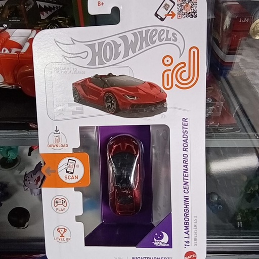 HOT WHEELS 16 LAMBORGHINI CENTENARIO ROADSTER ROJO