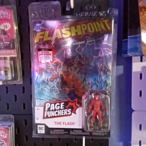 FLASHPOINT COMIC BOOK CON FIGURA