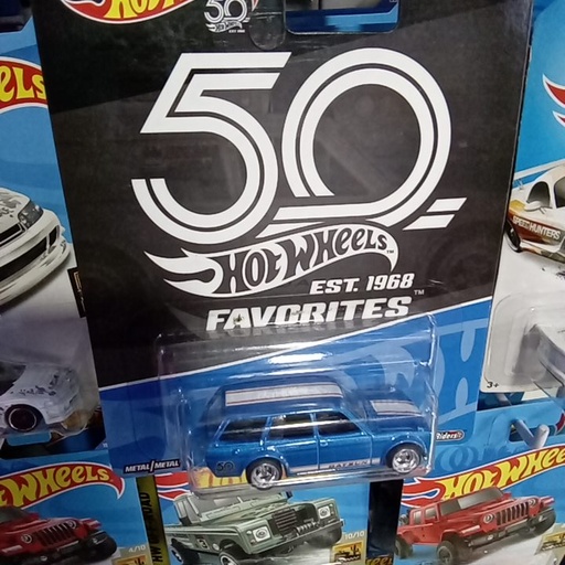 HOT WHEELS 50 ANIVERSARIO EST 1968 FAVORITES 71 DAISUN BLUEBIRD 510 WAGON