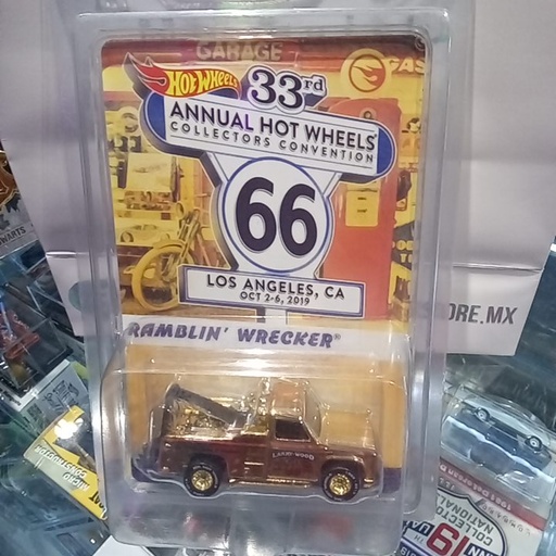 HOT WHEELS RAMBLIN WRECKER LOS ANGELES ACT 2-6 ANUAL HOT WHEELS 66 COLLECTORS CONVENTION