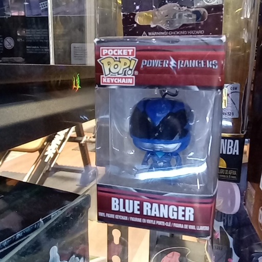 POCKET POP KEYCHAIN POWER RANGERS BLUE RANGER