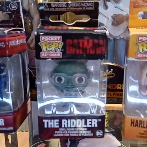 POCKET POP KEYCHAYIN BATMAN THE RIDDLER